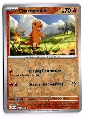 Charmander - 004/165 - Cosmo Holo (Costco Exclusive)